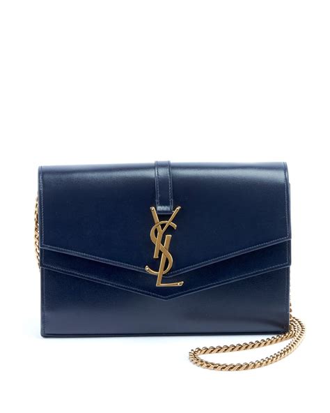 sulpice monogram ysl v flap wallet on chain|Bags .